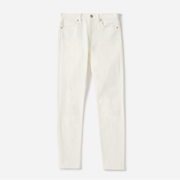 Everlane The Mid-Rise White Skinny Jean 26 Ankle - Picture 4 of 10